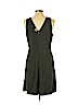 Ann Taylor LOFT Green Casual Dress Size 10 (petite) - photo 2