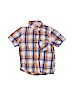 Andy & Evan 100% Cotton Orange Short Sleeve Button-Down Shirt Size 5 - photo 1