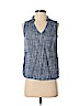Drew Blue Sleeveless Blouse Size XS - photo 1