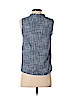 Drew Blue Sleeveless Blouse Size XS - photo 2