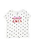 Gymboree 100% Cotton White Short Sleeve T-Shirt Size 7 - 8 - photo 1