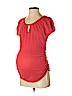Motherhood 100% Cotton Red Pullover Sweater Size S - photo 1