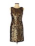BCBGMAXAZRIA 100% Polyester Gold Cocktail Dress Size S - photo 1