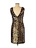 BCBGMAXAZRIA 100% Polyester Gold Cocktail Dress Size S - photo 2
