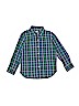 Gap Kids 100% Cotton Green Long Sleeve Button-Down Shirt Size S (youth) - photo 1