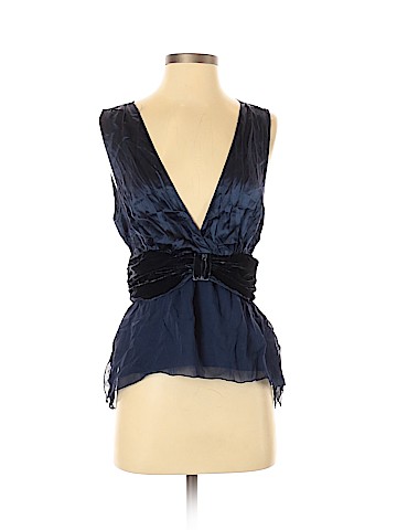 Studio M Sleeveless Silk Top (view 1)