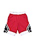 Air Jordan 100% Polyester Stripes Red Athletic Shorts Size 7 - photo 1