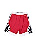 Air Jordan 100% Polyester Stripes Red Athletic Shorts Size 7 - photo 2