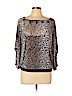 Alberto Makali Brown 3/4 Sleeve Blouse Size L - photo 1