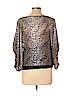 Alberto Makali Brown 3/4 Sleeve Blouse Size L - photo 2