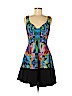 Black Halo Blue Casual Dress Size 6 - photo 1