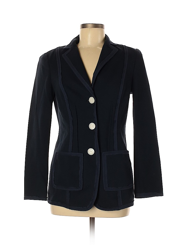 Woolworths Solid Blue Blazer Size 6 - 77% off | thredUP