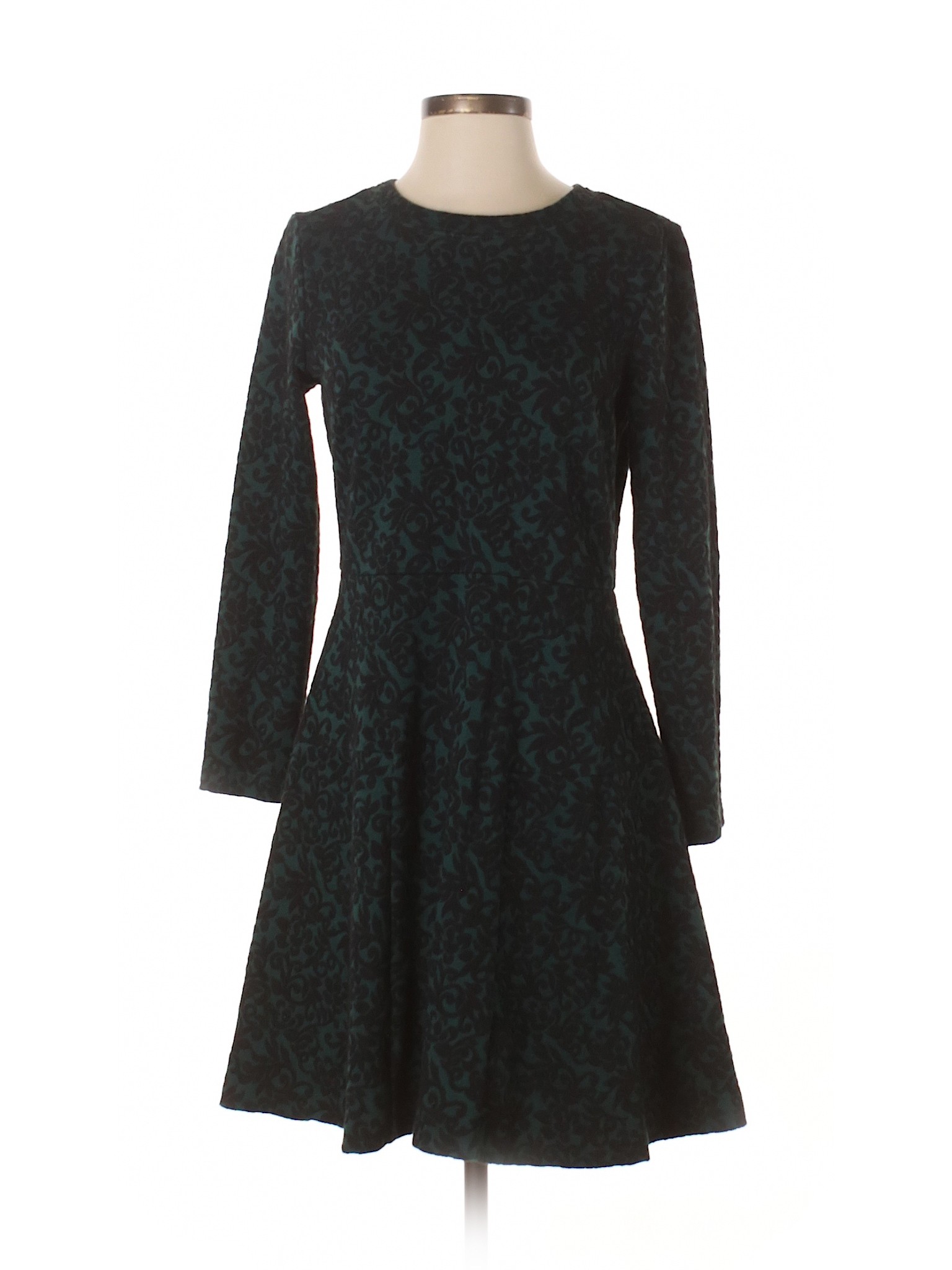 Ann Taylor LOFT Women Green Casual Dress 8 Petite | eBay