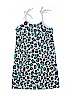 Gymboree 100% Cotton Animal Print Teal Dress Size 10 - photo 1
