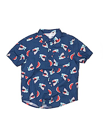 Old Navy Short Sleeve Button-Down Shirt (view 1)