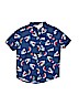 Old Navy Blue Short Sleeve Button-Down Shirt Size S (youth) - photo 1