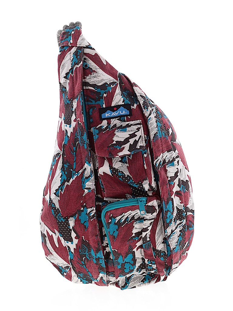 Kavu 100 Cotton Print Red Backpack One Size 25 off thredUP