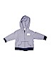 Carter's 100% Cotton Blue Zip Up Hoodie 3-6 MO / 6 MO - photo 1