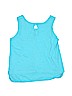 Splendid 100% Cotton Blue Tank Top Size 14 - photo 2