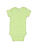 Gerber 100% Cotton Green Short Sleeve Onesie Size 0-3 mo - photo 2