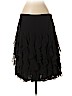 Doncaster 100% Silk Black Silk Skirt Size 4 - photo 1