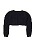 Cherokee Solid Black Cardigan Size 4T - photo 2
