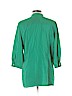 Gap - Maternity 100% Polyester Green 3/4 Sleeve Blouse Size L - photo 2