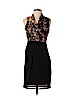 Vivienne Vivienne Tam 100% Nylon Black Casual Dress Size S (petite) - photo 1