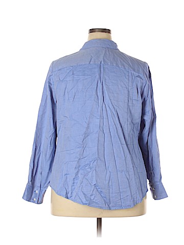 Lane Bryant Long Sleeve Button-Down Shirt (view 2)