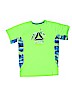 Reebok Print Green Active T-Shirt Size XL (kids) - photo 1