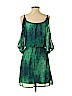 Forever 21 100% Polyester Green Casual Dress Size S (petite) - photo 2