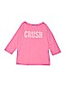 Gymboree 100% Cotton Pink 3/4 Sleeve T-Shirt Size 7 - 8 - photo 1