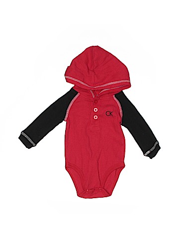 Calvin Klein Long Sleeve Onesie (view 1)