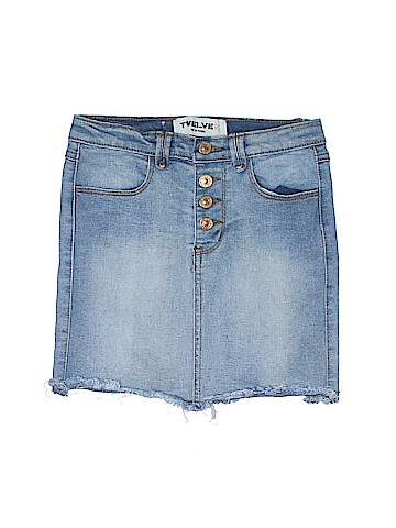 Twelve K Denim Skirt (view 1)