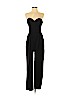 H&M 100% Lyocell Black Jumpsuit Size 8 - photo 1
