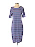 Lularoe 100% Polyester Blue Casual Dress Size M - photo 1