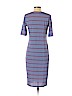 Lularoe 100% Polyester Blue Casual Dress Size M - photo 2