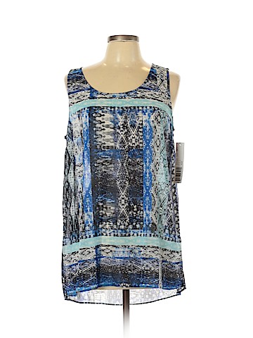 Tribal Jeans Sleeveless Blouse (view 1)