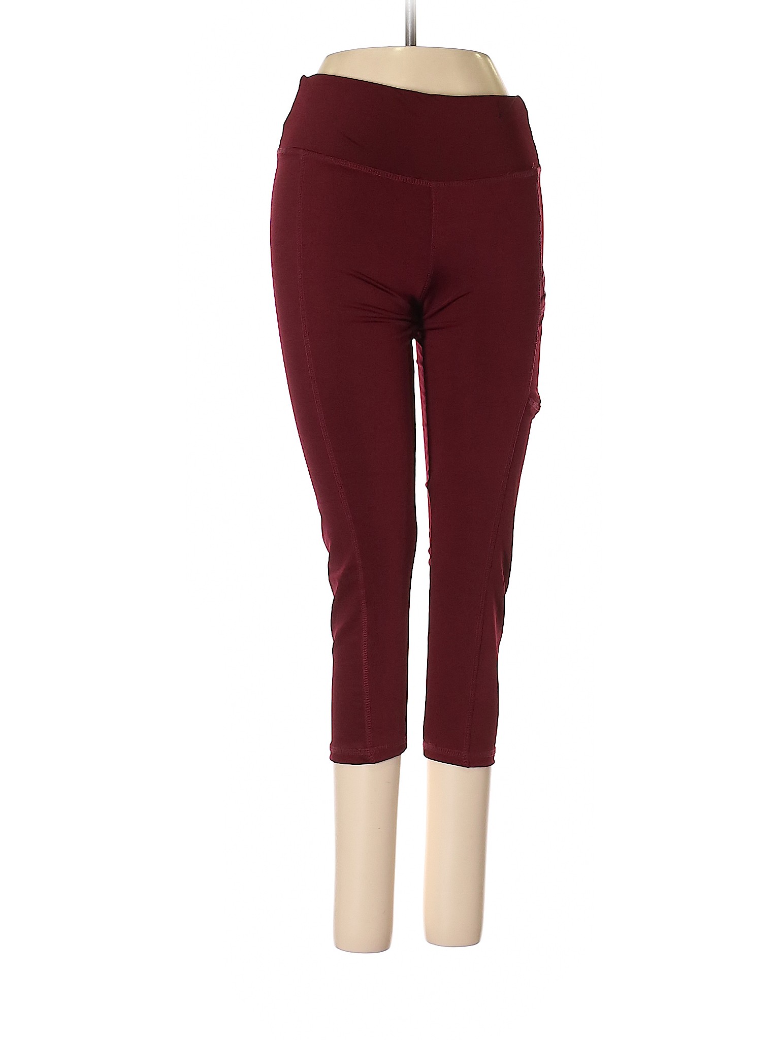 Assorted Brands Solid Maroon Burgundy Active Pants Size S - 77% off ...