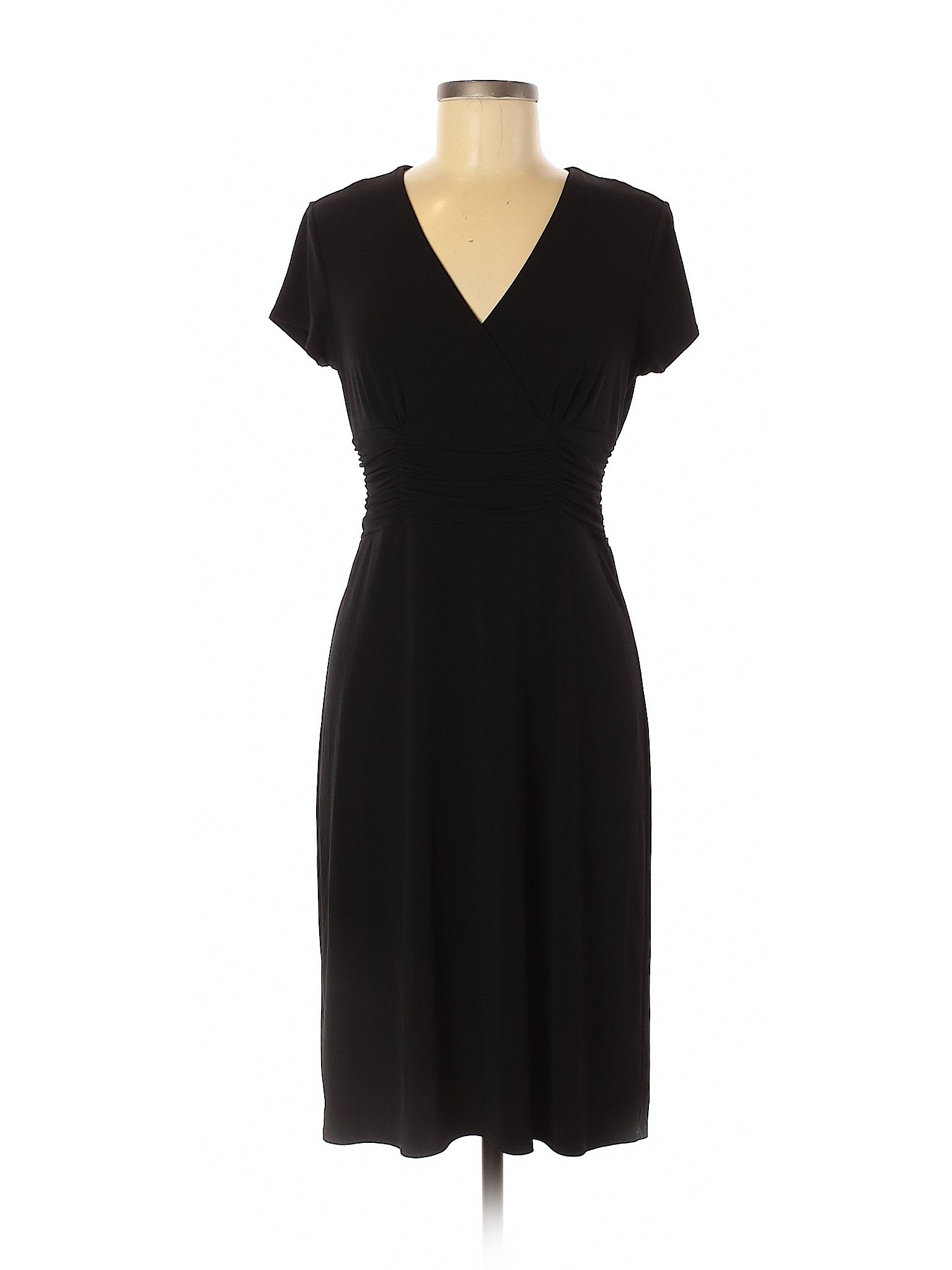 Ann Taylor Women Black Cocktail Dress 8 Petites | eBay