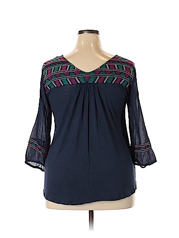 Lucky Brand 3/4 Sleeve Top (view 2)