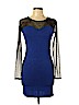 Material Girl Blue Cocktail Dress Size M - photo 1