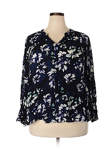 Simply Vera Vera Wang Long Sleeve Blouse (view 1)