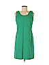 Ann Taylor LOFT Green Casual Dress Size 6 (petite) - photo 1