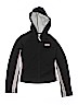 Nike 100% Polyester Print Black Zip Up Hoodie Size XS (youth) - photo 1