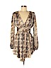 Ronny Kobo 100% Polyester Tan Casual Dress Size M - photo 1