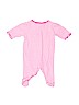 Gerber 100% Cotton Pink Long Sleeve Onesie Size Newborn - photo 2