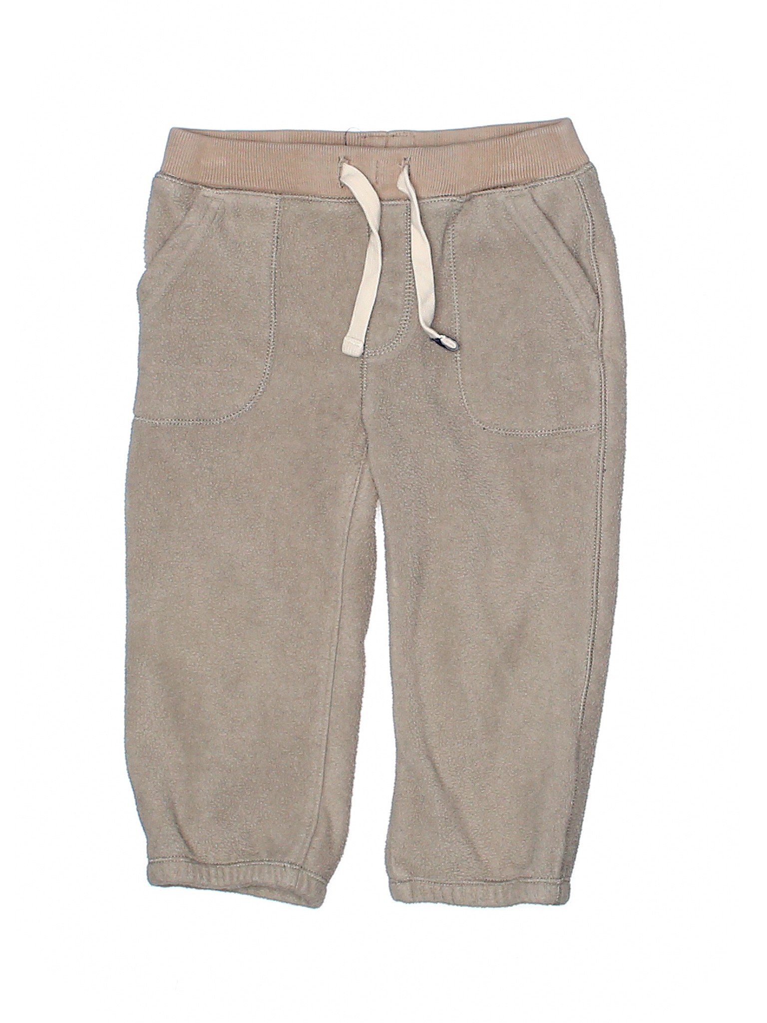 brown fleece pants