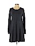 Lou & Grey Gray Casual Dress Size S - photo 1