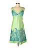 Bay Studio Green Casual Dress Size 8 (petite) - photo 1